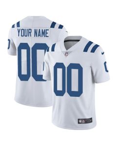 Youth Indianapolis Colts ACTIVE PLAYER Custom White Vapor Untouchable Limited Stitched Jersey