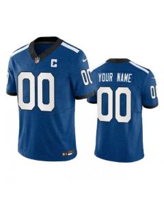 Youth Indianapolis Colts Royal Indiana Nights Vapor F.U.S.E. Limited Custom Jersey (Royal)