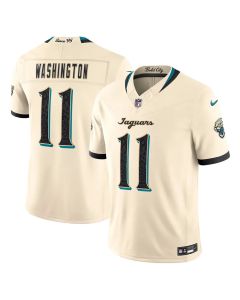 Youth Jacksonville Jaguars #11 Parker Washington Cream 2026 Rivalries Collection Vapor F.U.S.E. Limited Jersey (Cream)