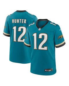 Youth Jacksonville Jaguars #12 Travis Hunter Teal 2025 NFL Draft First Round Pick 2nd Alternate Game Jersey (Teal)