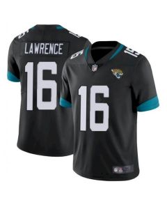 Youth Jacksonville Jaguars #16 Trevor Lawrence Black Vapor Untouchable Limited Stitched Jersey