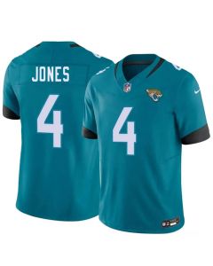 Youth Jacksonville Jaguars #4 Jarrian Jones Teal 2026 NFL Draft Vapor F.U.S.E. Limited Jersey