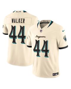 Youth Jacksonville Jaguars #44 Travon Walker Cream 2026 Rivalries Collection Vapor F.U.S.E. Limited Jersey (Cream)