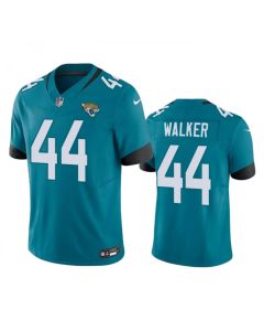 Youth Jacksonville Jaguars #44 Travon Walker Teal 2023 F.U.S.E Vapor Untouchable Limited Stitched Jersey (Teal)