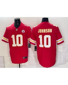 Youth Kansas City Chiefs #10 Emmett Johnson Red 2026 Vapor Untouchable Limited Jersey