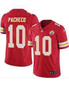 Youth Kansas City Chiefs #10 Isiah Pacheco Red Vapor Untouchable Limited Stitched Jersey