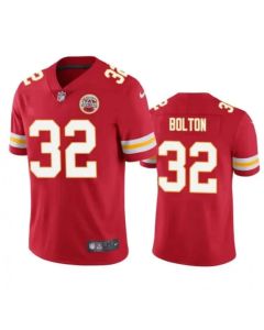 Youth Kansas City Chiefs #32 Nick Bolton Red Vapor Untouchable Limited Stitched Jersey