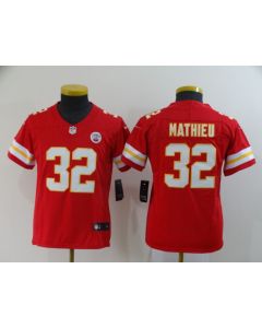 Youth Kansas City Chiefs #32 Tyrann Mathieu Red Vapor Untouchable Limited Stitched NFL Jersey