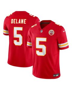 Youth Kansas City Chiefs #5 Mansoor Delane Red 2026 NFL Draft Vapor F.U.S.E. Limited Jersey (Red)