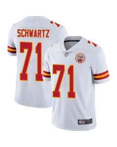 Youth Kansas City Chiefs #71 Schwart White Vapor Untouchable Limited Stitched NFL Jersey