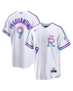 Youth Kansas City Royals #9 Vinnie Pasquantino White 2026 City Connect Stitched Jersey (White)