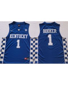 Youth Kentucky Wildcats Custom Blue Stitched Basketball Jersey