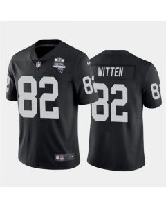 Youth Las Vegas Raiders #82 Jason Witten 2020 Black Inaugural Season Vapor Limited Stitched Jersey
