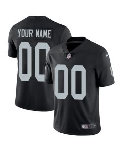 Youth Las Vegas Raiders ACTIVE PLAYER Custom Black Vapor Untouchable Limited Stitched Jersey
