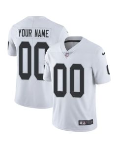 Youth Las Vegas Raiders ACTIVE PLAYER Custom White Vapor Untouchable Limited Stitched Jersey
