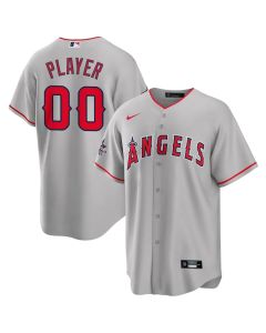 Youth Los Angeles Angels Gray 2025 MLB All-Star Game Away Custom Replica Jersey (Gray)