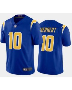 Youth Los Angeles Chargers #10 Justin Herbert 2020 Royal Vapor Untouchable Limited Stitched Jersey