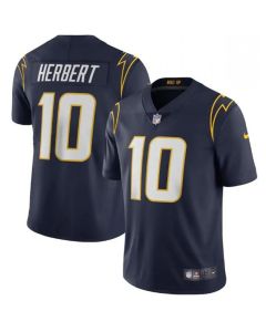 Youth Los Angeles Chargers #10 Justin Herbert Navy Vapor Untouchable Limited Stitched Jersey