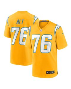 Youth Los Angeles Chargers #76 Joe Alt Gold Alternate Charger Power Game Player Jersey