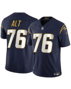 Youth Los Angeles Chargers #76 Joe Alt Navy 2024 Draft F.U.S.E. Vapor Limited Stitched Football Jersey