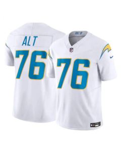 Youth Los Angeles Chargers #76 Joe Alt White 2024 Draft F.U.S.E. Vapor Limited Stitched Football Jersey