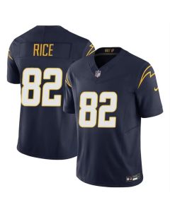Youth Los Angeles Chargers #82 Brenden Rice Navy 2024 Draft F.U.S.E Vapor Limited Stitched Football Jersey