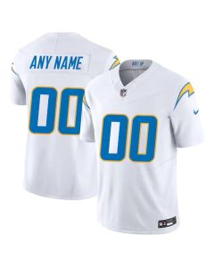 Youth Los Angeles Chargers Custom White Alternate Charger Power Vapor F.U.S.E. Limited Jersey (White)