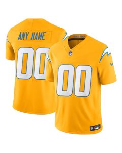 Youth Los Angeles Chargers Custom Yellow Alternate Charger Power Vapor F.U.S.E. Limited Jersey (Yellow)