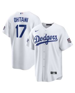 Youth Los Angeles Dodgers #17 Shohei Ohtani White 2026 All-Star Game Replica Jersey (White)