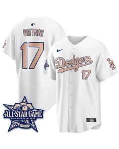 Youth Los Angeles Dodgers #17 Shohei Ohtani White 2026 MLB All-Star Jersey (White)