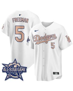 Youth Los Angeles Dodgers #5 Freddie Freeman White 2026 MLB All-Star Jersey (White)