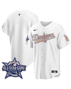 Youth Los Angeles Dodgers White 2026 MLB All-Star Jersey (White)