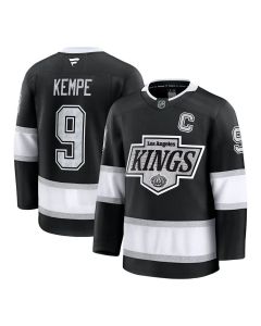 Youth Los Angeles Kings #9 Adrian Kempe Black Home Jersey