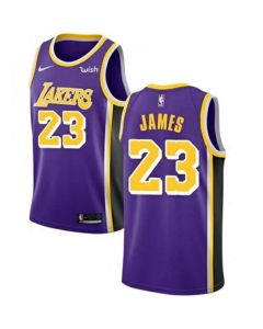 Youth Los Angeles Lakers #23 LeBron James Purple Stitched NBA Jersey