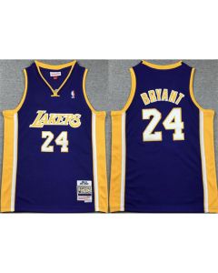 Youth Los Angeles Lakers #24 Kobe Bryant Purple Stitched Basketball Jersey (Purple)