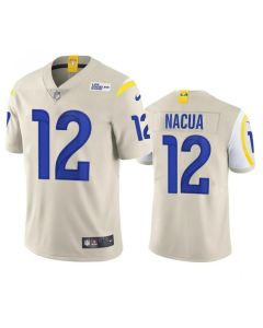 Youth Los Angeles Rams #12 Puka Nacua Bone Vapor F.U.S.E. Limited Player Jersey