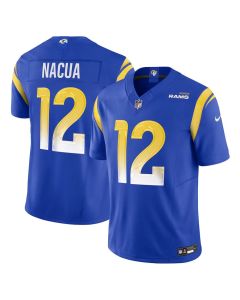 Youth Los Angeles Rams #12 Puka Nacua Royal Vapor F.U.S.E. Limited Player Jersey