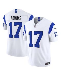 Youth Los Angeles Rams #17 Davante Adams Nike Fearsome White Vapor F.U.S.E. Limited Jersey (White)