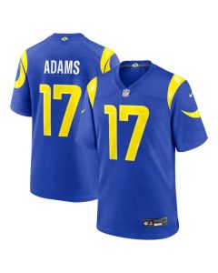 Youth Los Angeles Rams #17 Davante Adams Nike Royal Team Game Player Jersey (Royal)