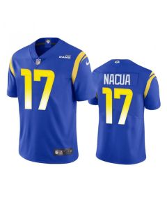 Youth Los Angeles Rams #17 Puka Nacua Blue Vapor Untouchable Limited Stitched Jersey