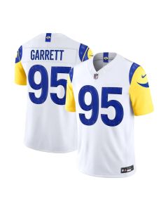 Youth Los Angeles Rams #95 Myles Garrett White Vapor F.U.S.E. Limited Jersey