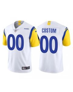 Youth Los Angeles Rams ACTIVE PLAYER Custom 2020 New White Vapor Untouchable Limited Stitched NFL Jersey