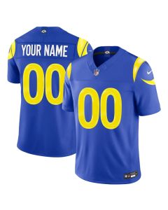 Youth Los Angeles Rams Nike Royal Vapor F.U.S.E. Sewn Down Limited Custom Jersey (Royal)