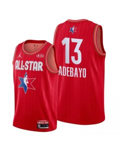 Youth Miami Heat #13 Bam Adebayo Red 2020 All-Star Stitched NBA Jersey