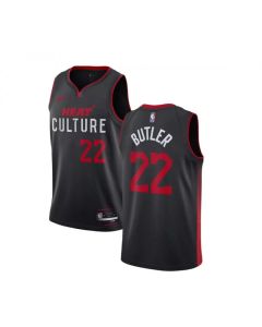 Youth Miami Heat #22 Jimmy Butler Black 2023/24 City Edition Stitched Jersey