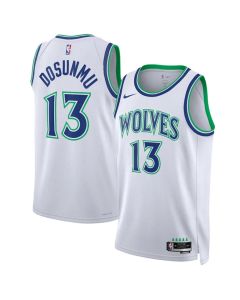 Youth Minnesota Timberwolves #13 Ayo Dosunmu White 2026/27 Association Edition Stitched Basketball Jersey