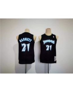 Youth Minnesota Timberwolves #21 Kevin Garnett Stitched Jersey