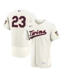 Youth Minnesota Twins #23 Royce Lewis Nike Cream 2026 Field of Dreams Authentic Jersey (Cream)