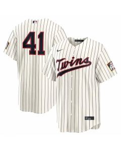 Youth Minnesota Twins #41 Joe Ryan Nike Cream 2026 Field of Dreams Stadium Jersey