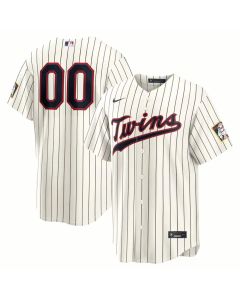 Youth Minnesota Twins Nike Cream 2026 Field of Dreams Stadium Custom Jersey (Cream)
